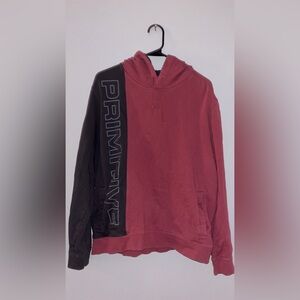 Primitive men’s red & black hoodie